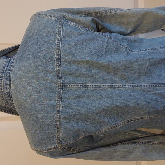 Vintage 80s/90s GAP Jeans Button Front Denim Dress - Picture 5 of 7